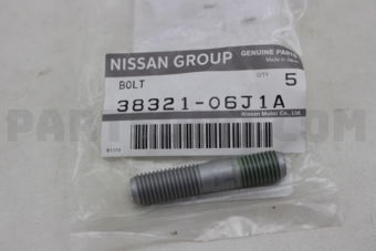 Nissan 3832106J1A BOLT