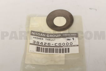 Nissan 38426C6000 WASHER-THRUST,PINION MATE