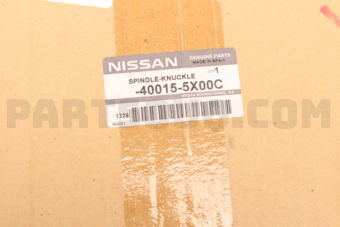 Nissan 400155X00C SPINDLE-KNUCKLE,LH