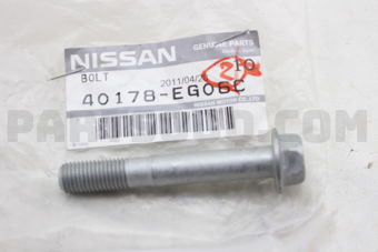 Nissan 40178EG06C BOLT