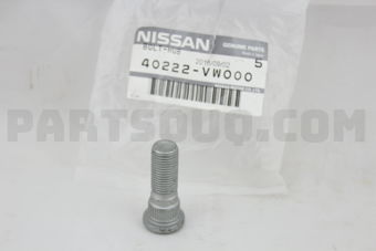 Nissan 40222VW000 BOLT-HUB