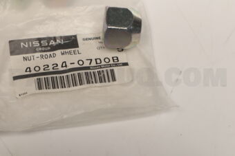 Nissan 4022407D0B NUT-ROAD WHEEL