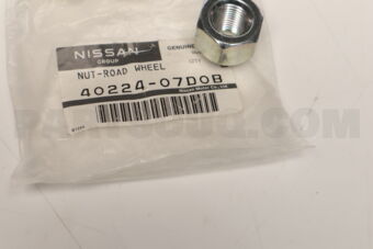 Nissan 4022407D0B NUT-ROAD WHEEL