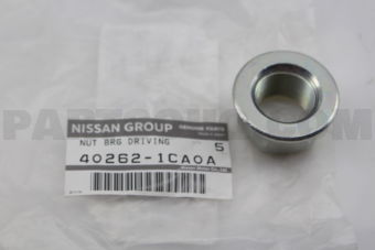 Nissan 402621CA0A NUT-LOCK,REAR AXLE BEARING