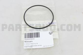 Nissan 4026250W00 SEAL-O RING,FREE RUNNING HUB