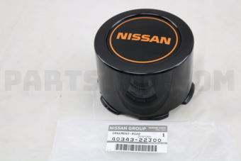 Nissan 4034322J00 ORNAMENT-DISC WHEEL