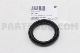 Nissan 405792F000 SEAL-GREASE,KNUCKLE FLANGE