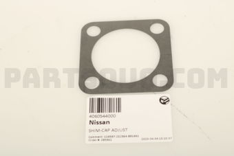 Nissan 4060544000 SHIM-CAP ADJUST