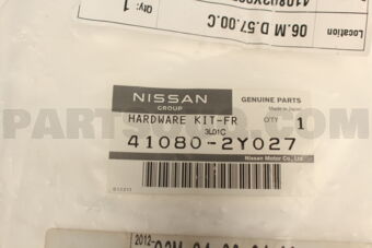 Nissan 410802Y027 HARDWARE KIT-FR