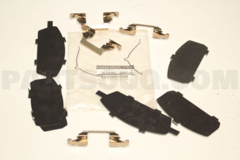 Nissan 410806W525 HARDWARE KIT-FRONT DISC BRAKE PAD