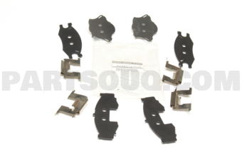 Nissan 41080V7625 HARDWARE KIT-FR