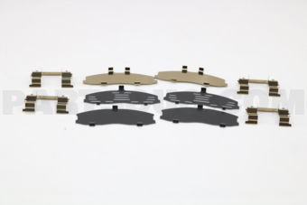 Nissan 41080VB227 HARDWARE KIT-FRONT DISC BRAKE PAD