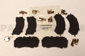 Nissan 41080WJ125 HARDWARE KIT-FRONT DISC BRAKE PAD