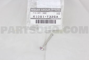 Nissan 41081T326A PIN-ANTI SHOE RATTLE