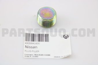 Nissan 43059A1600 PLUG-FILLER