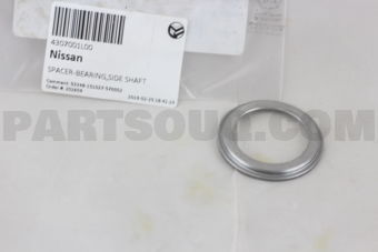 Nissan 4307001L00 SPACER-BEARING,SIDE SHAFT