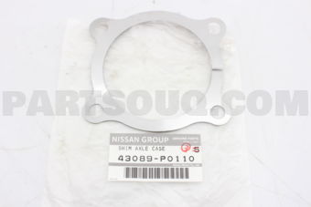 Nissan 43089P0110 SHIM-REAR AXLE CASE END