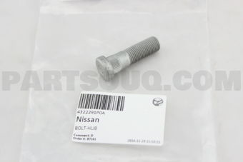 Nissan 4322291P0A BOLT-HUB