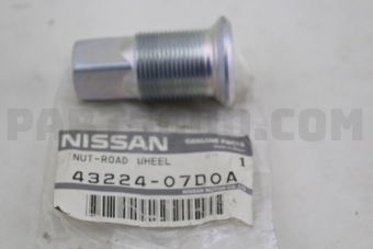 Nissan 4322407D0A NUT-ROAD WHEEL