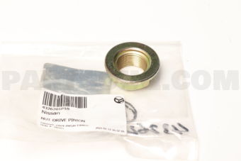 Nissan 4326201P10 NUT-DRIVE PINION