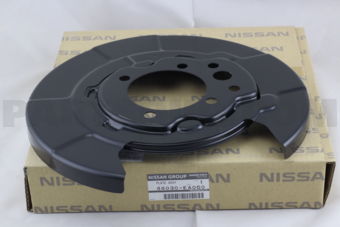 Nissan 44030EA060 PLATE ASSY-BACK,REAR BRAKE LH