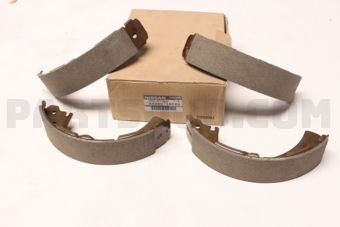 Nissan 4406016C26 SHOE SET-REAR BRAKE