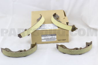 Nissan 440608J00K SHOE SET-PARKING BRAKE