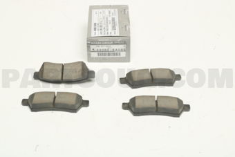 Nissan 44060EA085 PAD KIT-DISC BRAKE