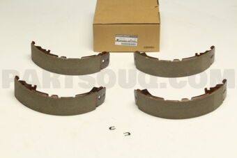 Nissan 44060VE426 SHOE SET-REAR BRAKE