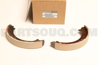Nissan 44060ZE00A SHOE SET-PARKING BRAKE