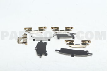 Nissan 44080EA026 HARDWARE KIT-REAR DISC BRAKE PAD