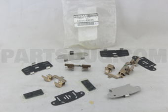 Nissan 44080EG025 HARDWARE KIT-REAR DISC BRAKE PAD