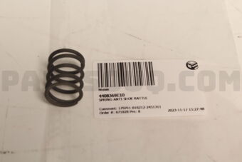 Nissan 4408369E10 SPRING-ANTI SHOE RATTLE