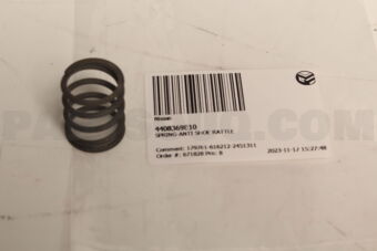 Nissan 4408369E10 SPRING-ANTI SHOE RATTLE