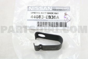 Nissan 44083EB30A SPRING-ANTI SHOE RATTLE