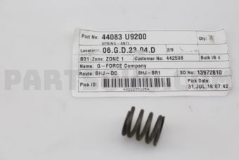 Nissan 44083U9200 SPACER-SPRING