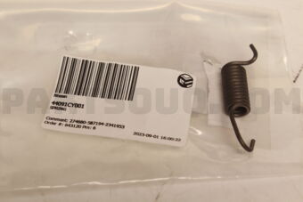Nissan 44091CY001 SPRING