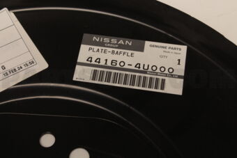 Nissan 441604U000 PLATE-BAFFLE
