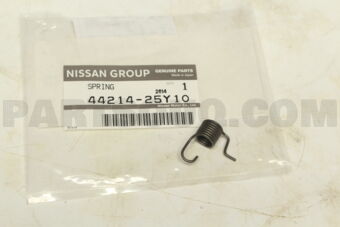 Nissan 4421425Y10 SPRING-ADJUSTING,REAR BRAKE