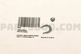 Nissan 44222VS41A RING-RETAINING