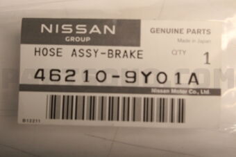 Nissan 462109Y01A HOSE ASSY-BRAKE