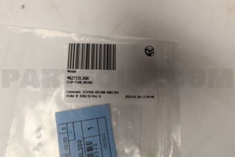 Nissan 462715L300 CLIP-TUBE,BRAKE