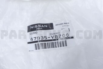 Nissan 47935VB200 GUARD-ANTISKID SPLASH,LH