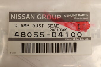 Nissan 48055D4100 CLAMP-BOOT