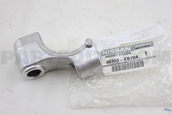 Nissan 48353EB70A BRACKET-STEERING GEAR MOUNTING