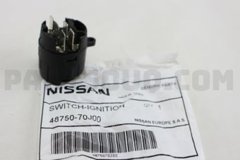 Nissan 4875070J00 SWITCH ASSY-IGNITION