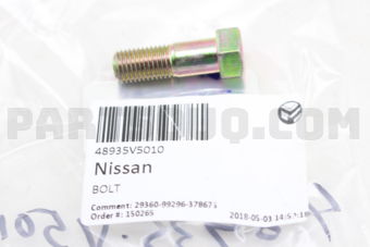 Nissan 48935V5010 BOLT