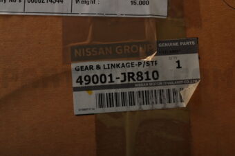 Nissan 49001JR810 GEAR & LINKAGE ASSY-POWER STEERING