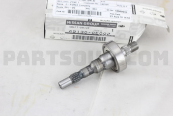 Nissan 491300E002 SHAFT-DRIVE,POWER STEERING PUMP