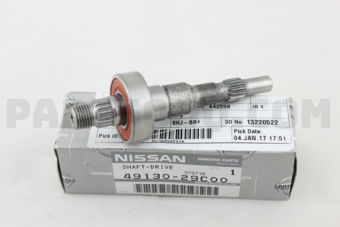 Nissan 4913029C00 SHAFT-DRIVE,POWER STEERING PUMP